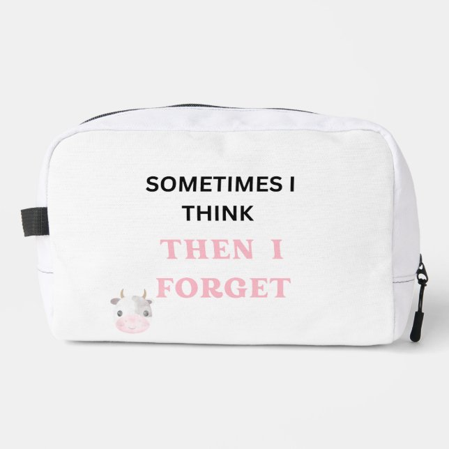 cute accesories and toiletries  dopp kit (Front)