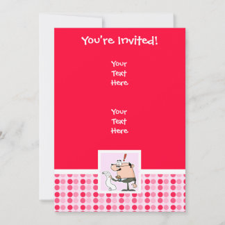 Cute Accountant Invitation