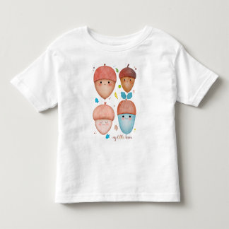 Cute Acorn Characters Shirt | Fall Toddler Tee