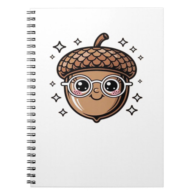 cute acorn Classic T-Shirt Notebook (Front)