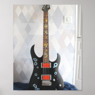 Cute Acoustic Guitar Poster