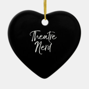Cute Acting Acter Lover Actor Actress Nerd Ceramic Ornament