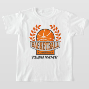 Cute add team name basketball Championship T-Shirt