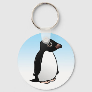 Cute Adelie Penguin Key Ring
