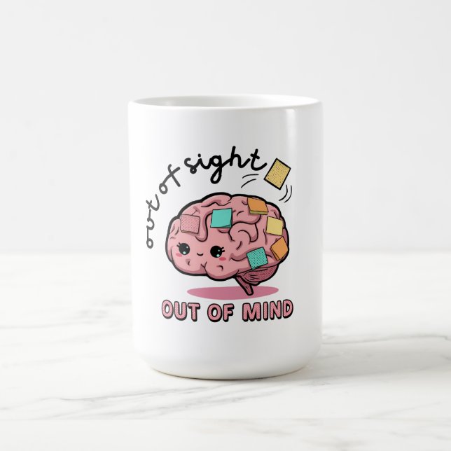 Cute ADHD Brain Mug (Center)