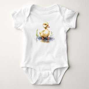 Cute Adorable Baby Duckling Duck, Duckling Gift Bodysuit