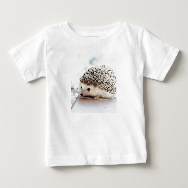 cute adorable baby hedgehog T-Shirt (Front)