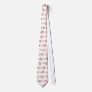 Cute Adorable Baby Shower Crib Nursery Footprints Tie