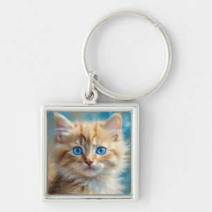 Cute Adorable Cat-37823 Key Ring