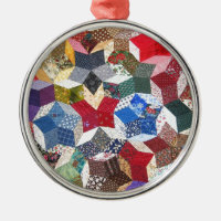 Cute adorable girly vintage patched quilt stars