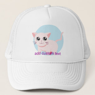 Cute Adorable Kitty Cat Trucker Hat