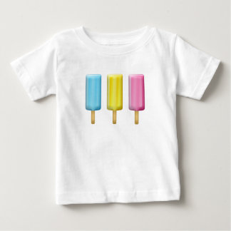 Cute Adorable Summertime Kawaii popsicle Ice cream Baby T-Shirt