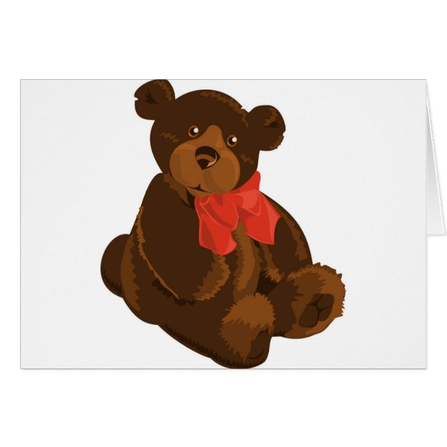 CUTE ADORABLE TEDDY BEAR (Front Horizontal)