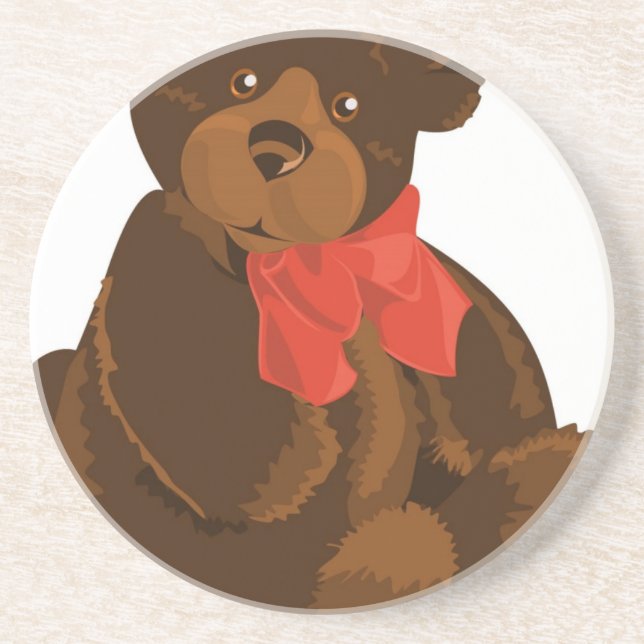 CUTE ADORABLE TEDDY BEAR COASTER (Front)