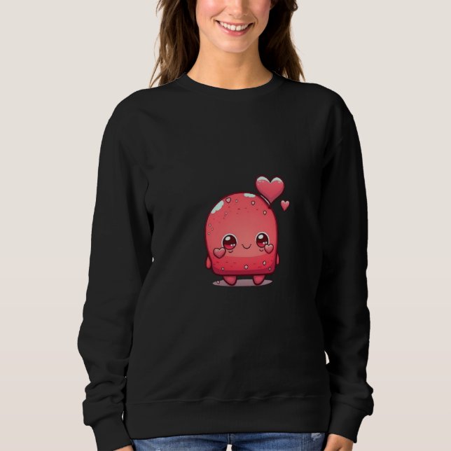 Cute adorable unique Happy Valentine's Day buddies Sweatshirt (Front)