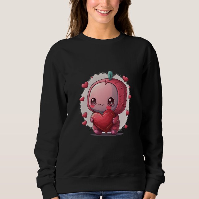 Cute adorable unique Happy Valentine's Day buddies Sweatshirt (Front)