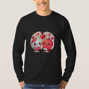 Cute adorable unique Happy Valentine's Day buddies T-Shirt