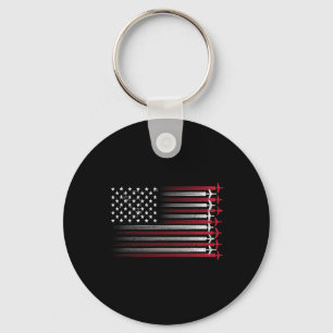 Cute Aeroplane Pilot Art For Men Women Aviation 4t Key Ring