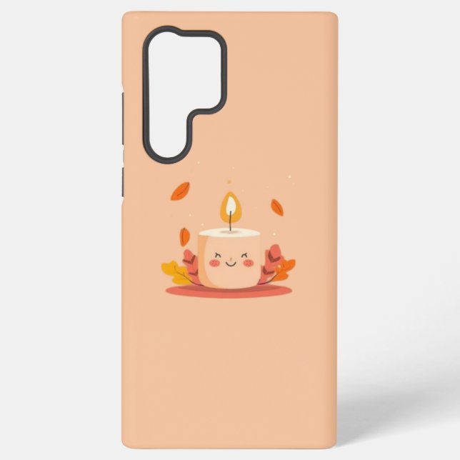 Cute Aesthetic Illustration Art Phone Case (Back)