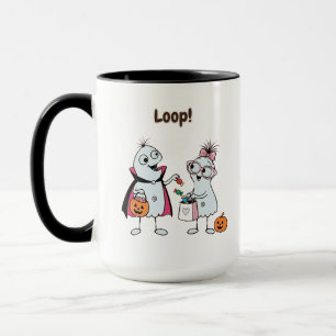 Cute Aesthetic Vampire Ghost Mug - Favorite Treat