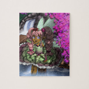 Cute African American Fairy Jigsaw Puzzle