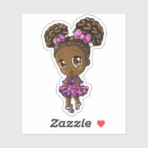 Cute African American Girl