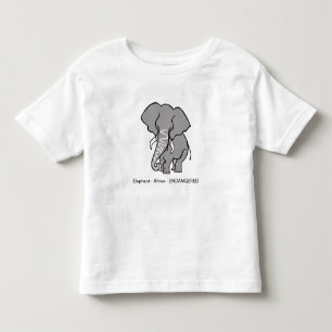 Cute African Elephant - T-Shirt