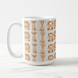 Cute African Wild Animals Coffee Mug