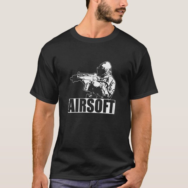 Cute Airsoft Combat Paintball For Men And Women Zi T-Shirt (Front)