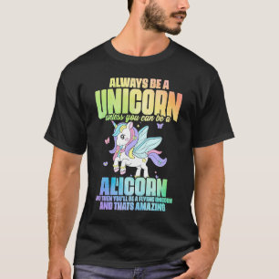 Cute Alicorn Magical Unicorn Fantasy Legendary Cre T-Shirt