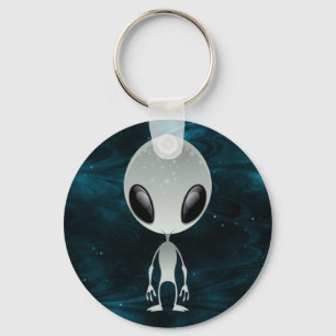Cute Alien Key Ring