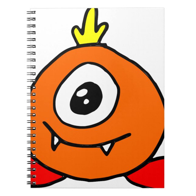 Cute Alien Notebook (Front)