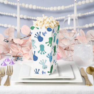 Cute Aliens Birthday Party Favour Box