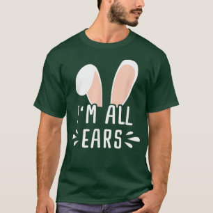 Cute All Ears Bunny Easter Egg Bunny Gift Mens & T-Shirt