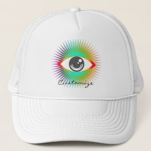 Cute All-seeing Alien Eye Thunder_Cove Trucker Hat