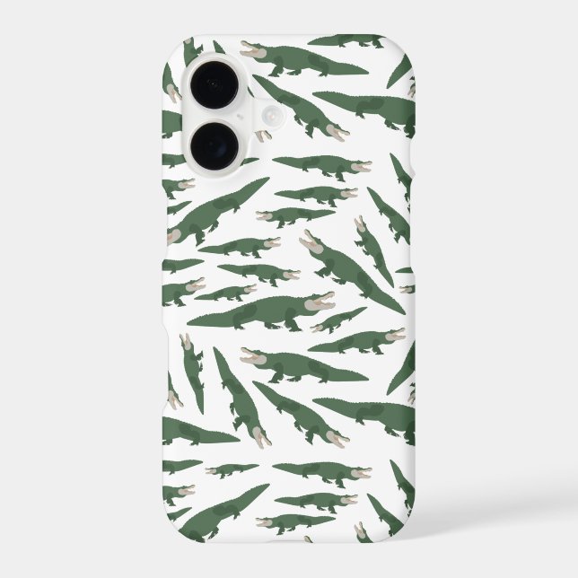 Cute Alligator Crocodile Pattern (Back)