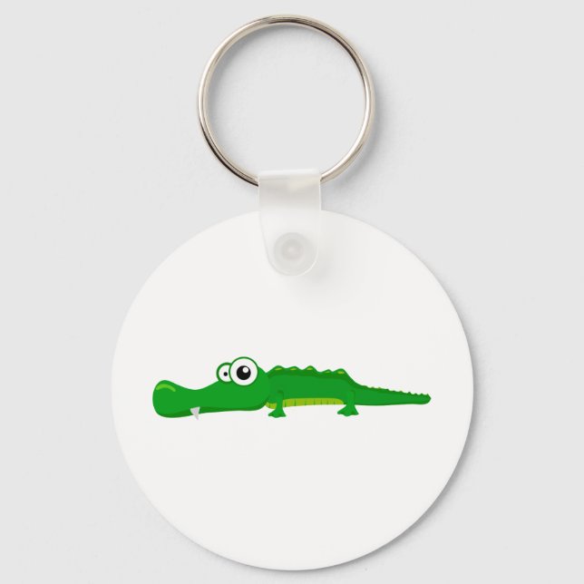 Cute alligator key ring (Front)