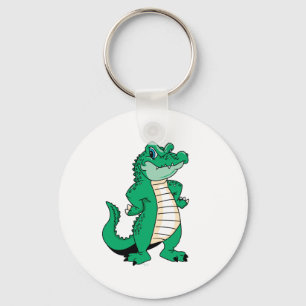 Cute Alligator Key Ring