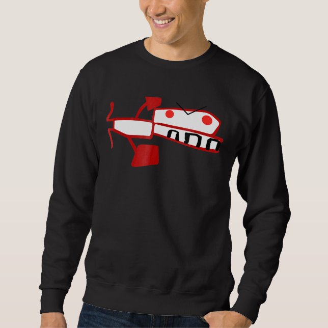 Cute Alligator Kids Sweatshirt (Front)