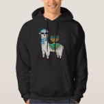 Cute Alpaca Chanukah  Menorah Hanukkah Llama Premi Hoodie<br><div class="desc">Cute Alpaca Chanukah  Menorah Hanukkah Llama Premium</div>