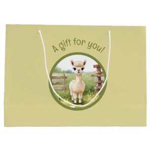 Cute Alpaca Gift Bag