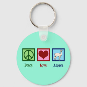 Cute Alpaca Key Ring