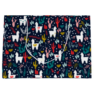 Cute Alpaca Large Gift Bag