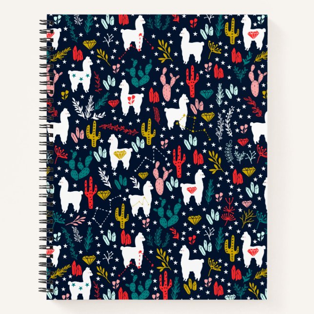 Cute Alpaca Notebook (Front)