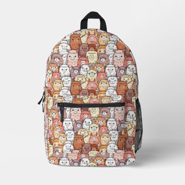 Cute Alpacas Backpack (Front)