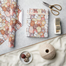 Cute Alpacas Wrapping Paper