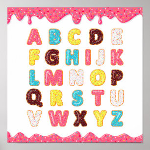 Cute Alphabet Poster