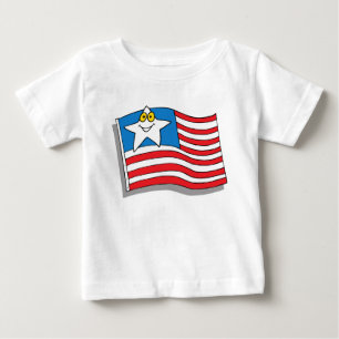 Cute American Flag Baby T-Shirt