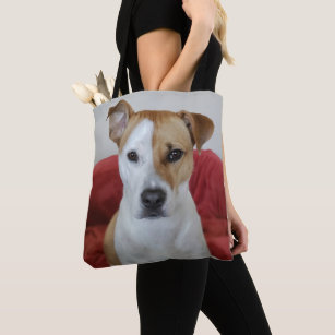 Cute American Pit Bull Terrier   Frenchie Tote Bag