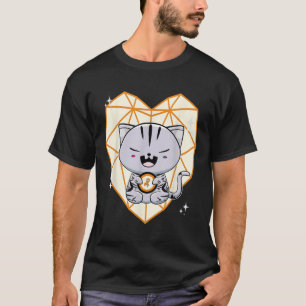 Cute American Shorthair Cat Leukaemia Awareness Me T-Shirt